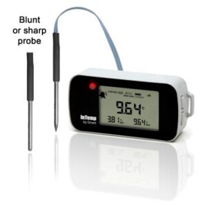 InTemp Temperature Storage Monitoring with Probe in Glycol (CX402 Glycol)