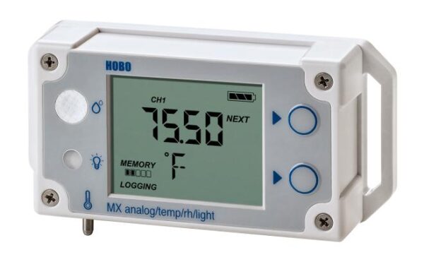 HOBO Temp/RH/Light/Ext-Analog Data Logger