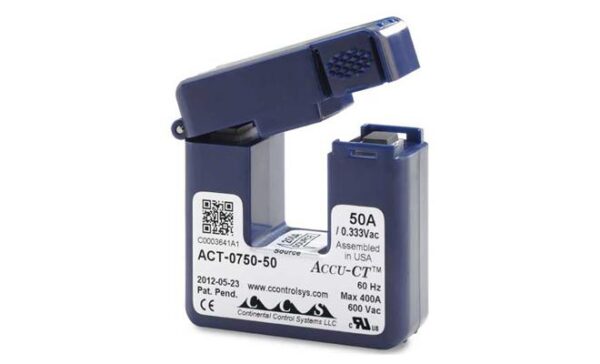 50 Amp Accu-CT Split-Core Current Transformer 333mV Sensor