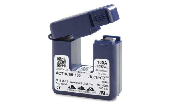 100 Amp Accu-CT Split-Core Current Transformer 333mV Sensor