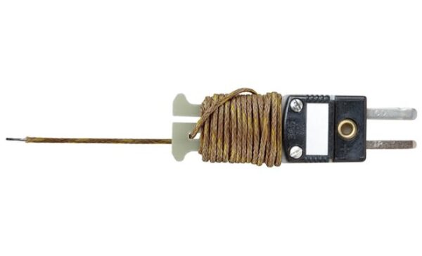 Type J 6 ft Beaded Thermocouple - Range: 0 to 250°C (32° to 482°F) Sensor